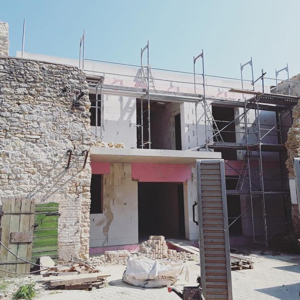 Großflächige Flachdacharbeiten auf einem Neubauprojekt in Mainz-Hechtsheim