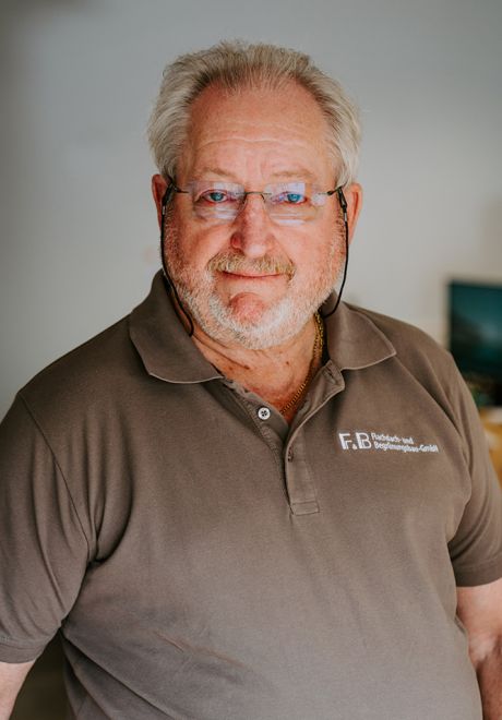 Portrait von Heinz-Jochen Schnepp, Bauleitung und Dachdeckermeister bei FuB